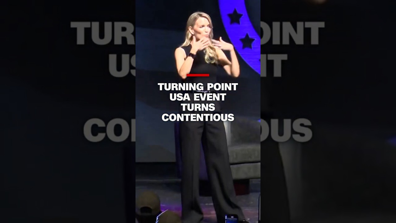Megyn Kelly gets into heated exchange at Turning Point USA event