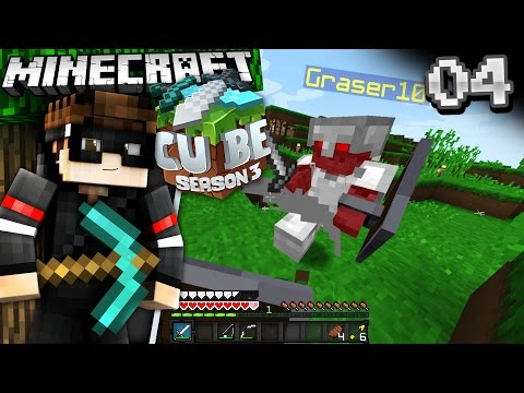 Minecraft Cube SMP S3: Episode 4 - 1V1 DUEL WITH GRASER!