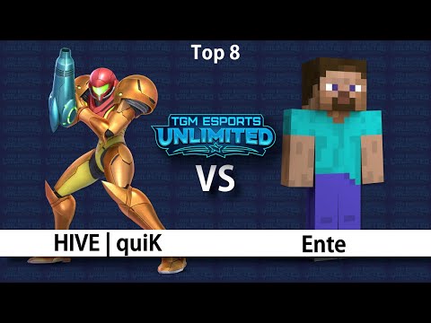 TGM eSports Unlimited - Top8 - HIVE | quiK (Samus) vs. Ente (Steve)