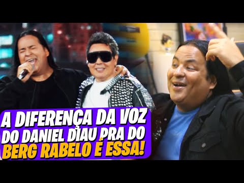 O DANIEL DIAU tem um jeito de chegar nos agudos, já o BERG RABELO atinge os agudos assim!