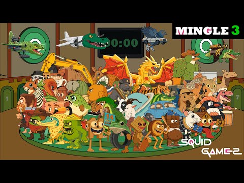 Mingle Game: All Italian BrainRot Animals Edition! (Funny Animation) | Squid Game 2