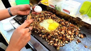 Filipino Street Food | Sisig with Egg and Crushed Chicharon