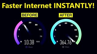 How to Get Faster Internet Speed INSTANTLY when you change a simple settings!! - Howtosolveit