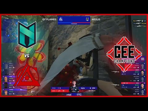 ELIMINATION MATCH! | Nexus vs Quantum Flames | CEE Champions 2021: Romania - HiGHLiGHTS | CSGO