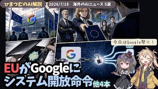 【今日のAIニュース】Googleシステム開放命令／AIアバター作成／Robloxゲーム生成など5選