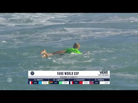 Vans World Cup, Men's Qualifying Series - Round 2 heat 1