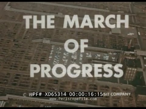 " THE MARCH OF PROGRESS " UNION STOCK YARD, CHICAGO   BEEF CATTLE & PORK INDUSTRY  CORN BELT XD65314