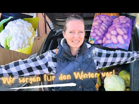 We are preparing for winter.