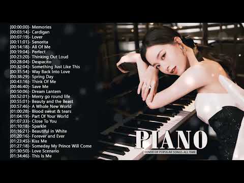 Top 40 Piano Covers of Popular Songs 2024 - Best Instrumental Music For Work, Study, Sleep