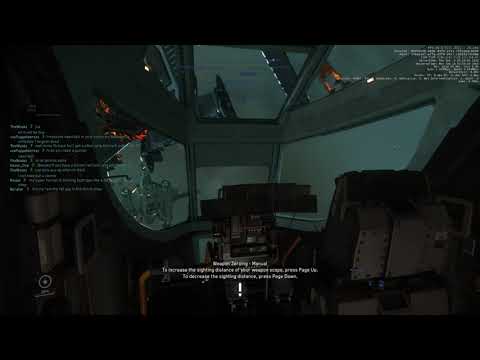 Star Citizen Bug: Strange flashes inside Cutlass Black