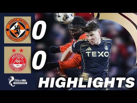 Dundee United 0-0 Aberdeen | HIGHLIGHTS | William Hill Premiership