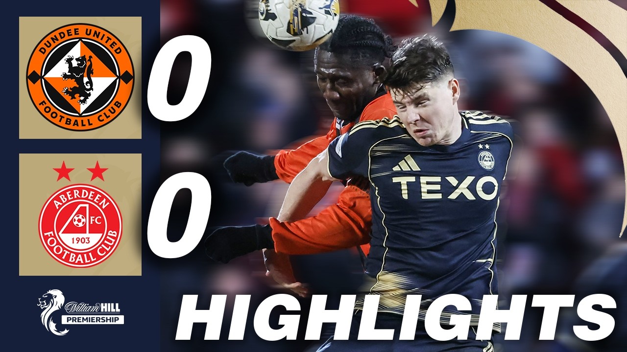 Dundee United vs Aberdeen Highlights