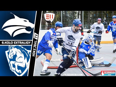 Highlights 6. kola Extraligy Hokejbalu - HBC Kladno vs. HBC Pardubice | 1.10. 2022