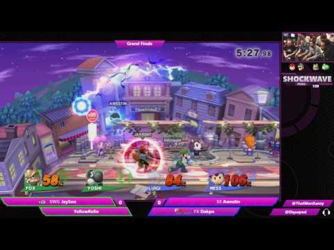 SW 109 - JaySon + YellowRello vs Dakpo + Awestin - Grand Finals Smash 4