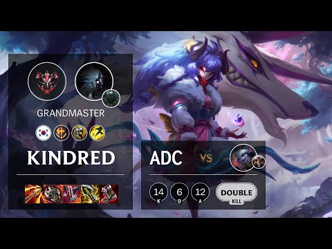 Kindred ADC vs Tristana - KR Grandmaster Patch 11.9