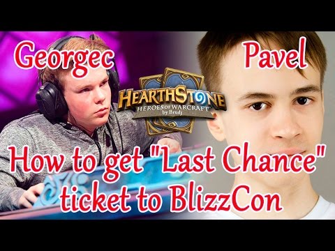 SkillStone - Pavel vs Georgec, How Get Ticket to BlizzCon