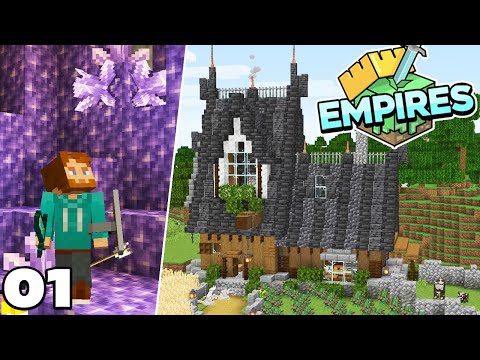 EmpiresSMP : My New Starter House! Ep #1 Minecraft 1.17 Survival Let's Play