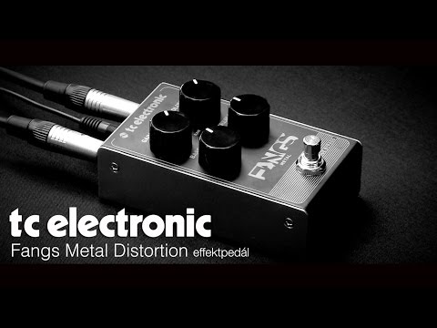 TC Electronic Fangs Metal Distortion effektpedál