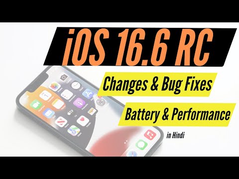 iOS 16.6 RC I iOS 16.6 Release Candidate Changes and Bug Fixes in Hindi I TechnoaddictsIndia