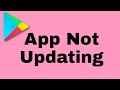 How to fix google play store not updating app