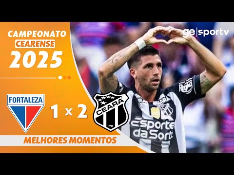 Gols e lances de Fortaleza x Ceará