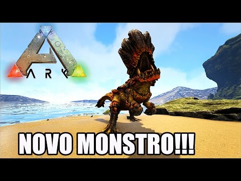 BARROTH O NOVO MONSTRO COM O MAIOR DANO!!! - ARK MONSTER HUNTING EVOLVED #17
