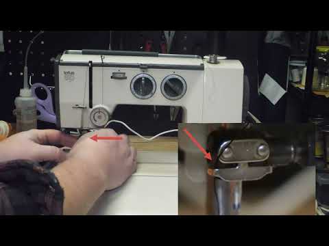 Elna Lotus SP Threading and Operation