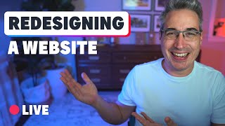 Redesigning a webpage
