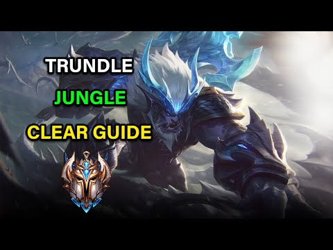 Best Trundle Jungle Clear 3:22 | Season 12 | Jungleclear |