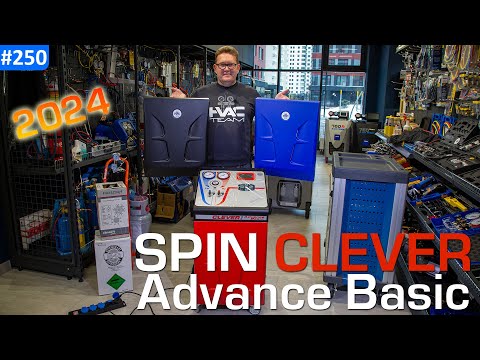 SPIN CLEVER Advance Basic - cтанция для заправки автокондиционеров