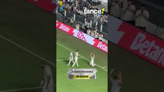 THACIANO MARCA O TERCEIRO GOL DO SANTOS DIANTE DO VELO CLUBE