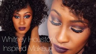 GRWM: Whitney Houston Inspired Makeup