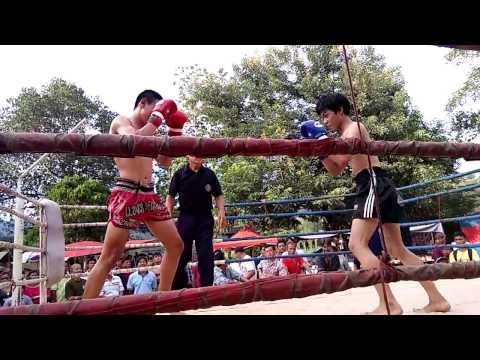 My first Muay Thai fight (TKO)