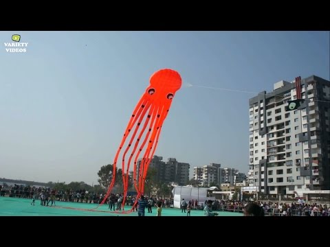 International Kite Festival (HD) || Surat || Variety Videos Video