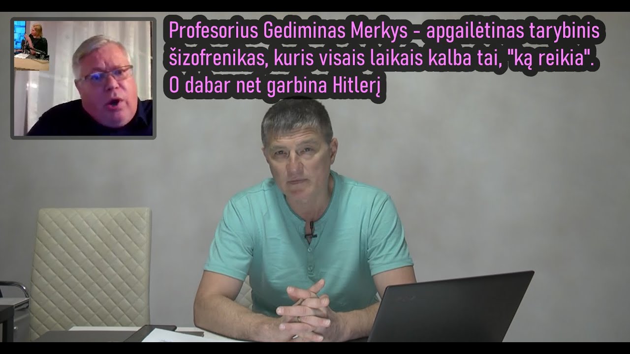 Atviras profesoriaus Gedimino Merkio nacizmas R. Janutienės laidoje