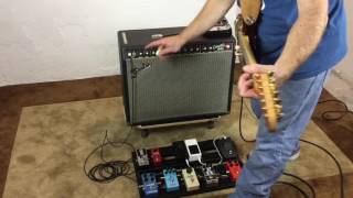 Video thumbnail for 1993 112 Fender Concert Amp with Pedals. by surfguitarshredder
