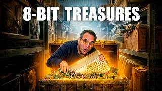I explore a BIG retro computer warehouse in search for 8-bit treasures !