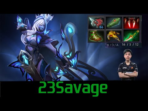 23Savage Drow Ranger super Multishot delete Slark