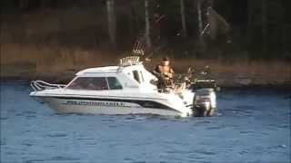 preview picture of video 'Bomba-Action Рыболовные туры в Финляндии'