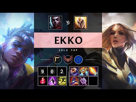 Ekko Top vs Kayle - EUW Grandmaster Patch 25.07