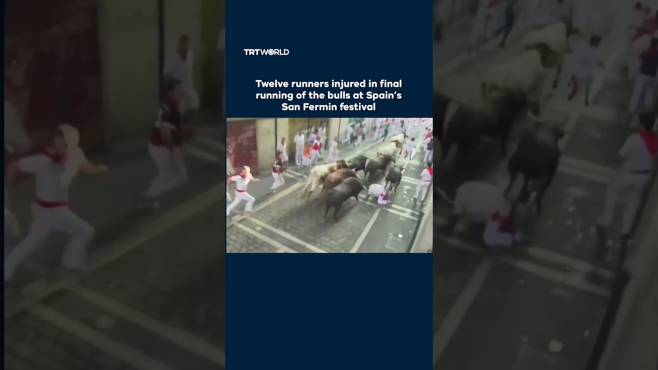 Spain's San Fermin festival ends with 63 injuries across eight days of bull runs