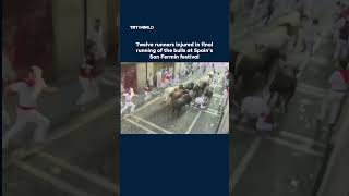 Spain's San Fermin festival ends with 63 injuries across eight days of bull runs