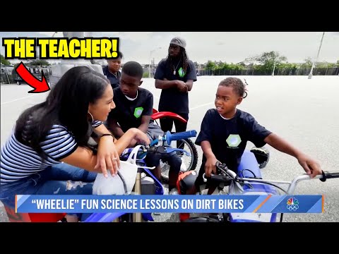 THIS SCHOOL TEACHES YOU HOW RIDE A DIRT BIKE FOR CLASS!