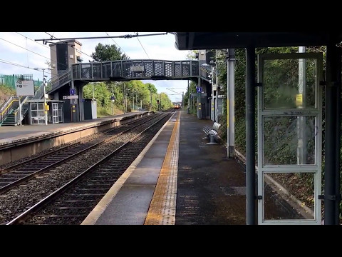Irish Rail 29000 DMU arrives at Portmarnock for Drogheda (14/5/17)