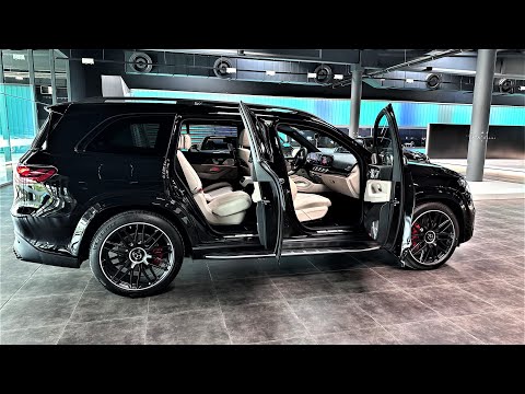 2024 MERCEDES GLS AMG 63 V8 Biturbo LUXURIOUS SUV  Full view Interior and Exterior