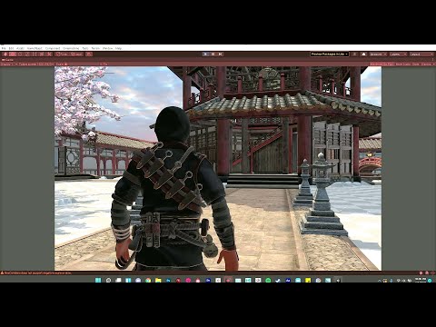 WIP - Shinto Forest Temple & Samurai Graveyard