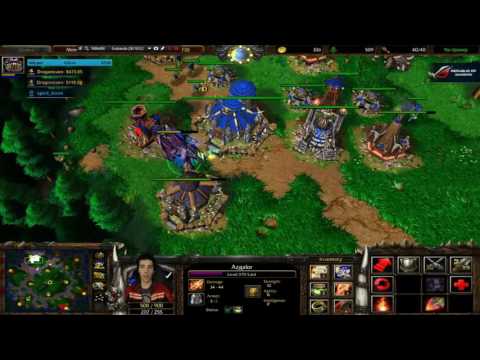 WC3- w3Arena - Goku vs Grubby