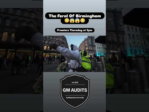Birmingham City Feral Youths Attack Auditor!