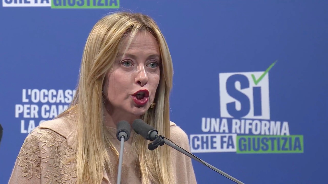 L'INTERVENTO INTEGRALE DI GIORGIA MELONI ALL'EVENTO DI FRATELLI "UNA RIFORMA CHE FA GIUSTIZIA"