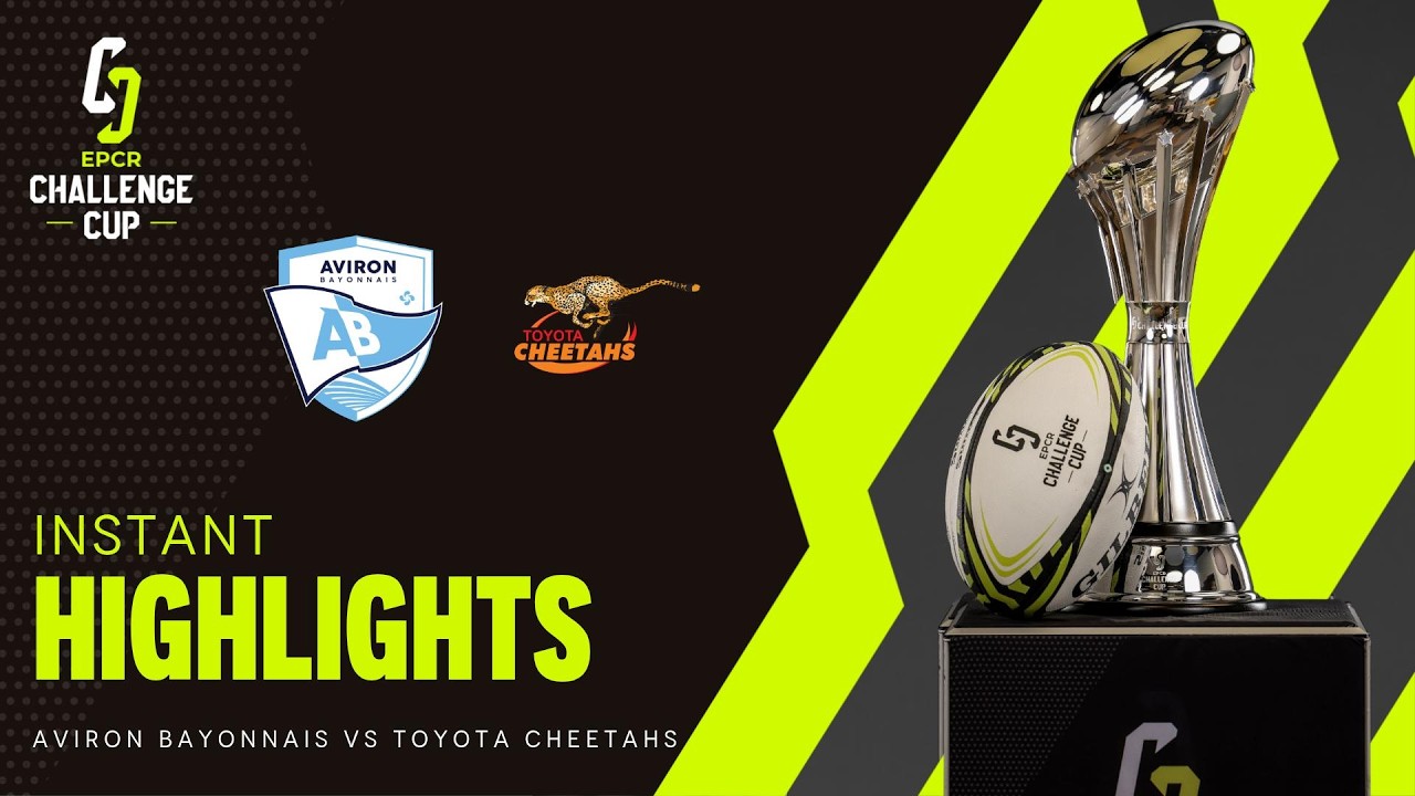 Instant Highlights - Aviron Bayonnais v Toyota Cheetahs │ EPCR Challenge Cup 2026/27
